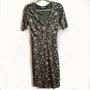 Boden floral dress US4 small boho work festival
